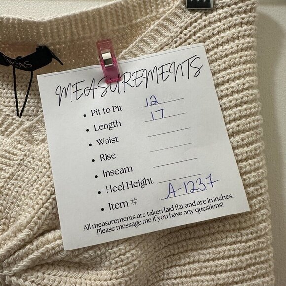 2/$30 Micas Boho Knit Strapless Peplum Top Womens M Beach Coquette Coastal Lace - Picture 3 of 11